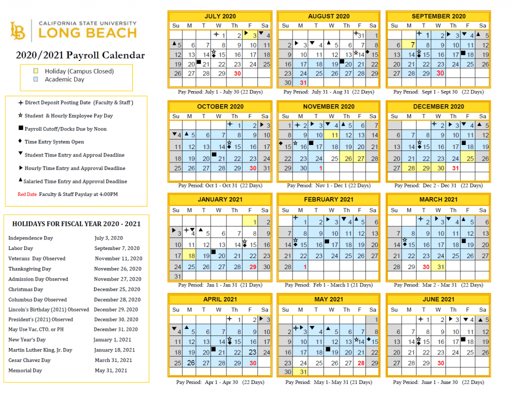 Csulb 2023 Calendar Printable Calendar 2023