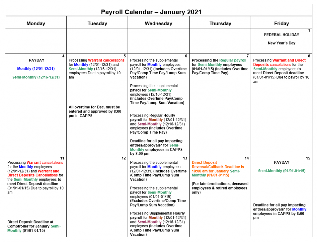  State Of Texas Payroll Calendar 2024 2024 Payroll Calendar