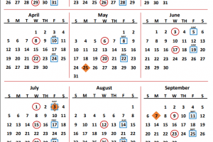 Montana State Payroll Calendar 2025