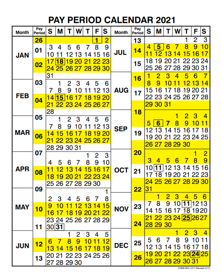 Pay period calendar usda 2022