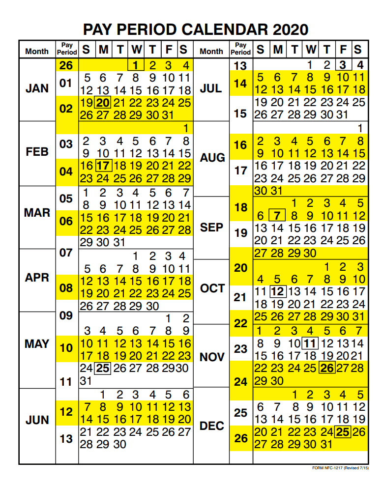 Federal Pay Periods 2024 Raine Carolina