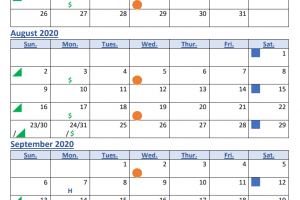 Oregon DHS Payroll Calendar 2025