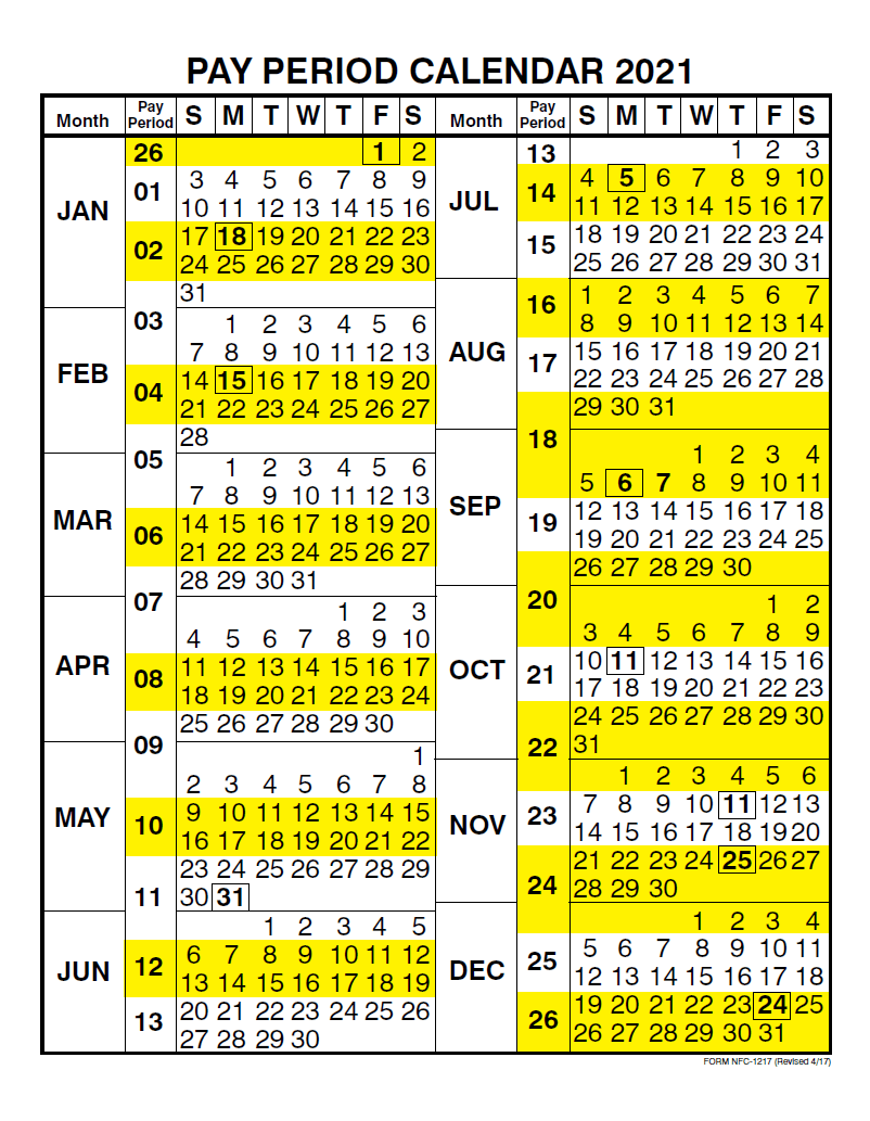 2025 Federal Holiday And Payday Calendar