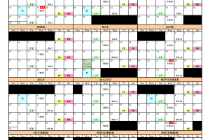 State of Arizona Payroll Calendar 2025