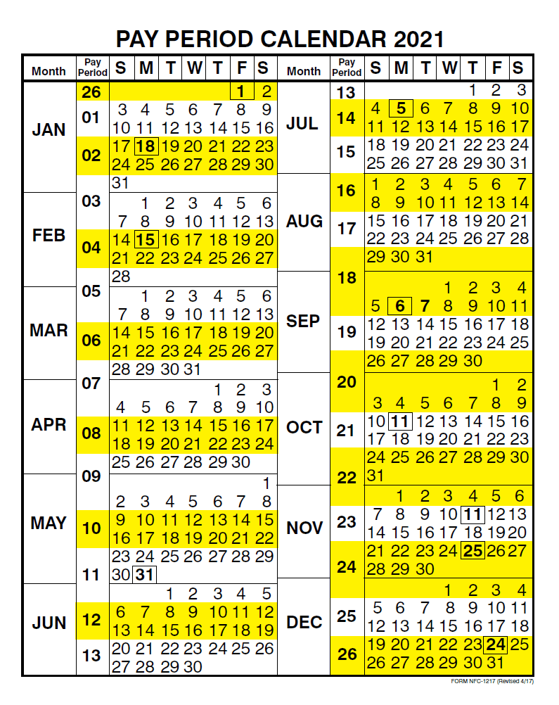 Biweekly Pay Schedule Template Collection