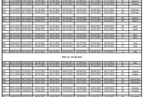 State of Colorado Payroll Calendar 2025