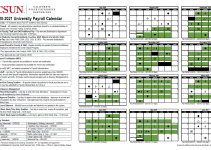 CSUN Payroll Calendar 2023