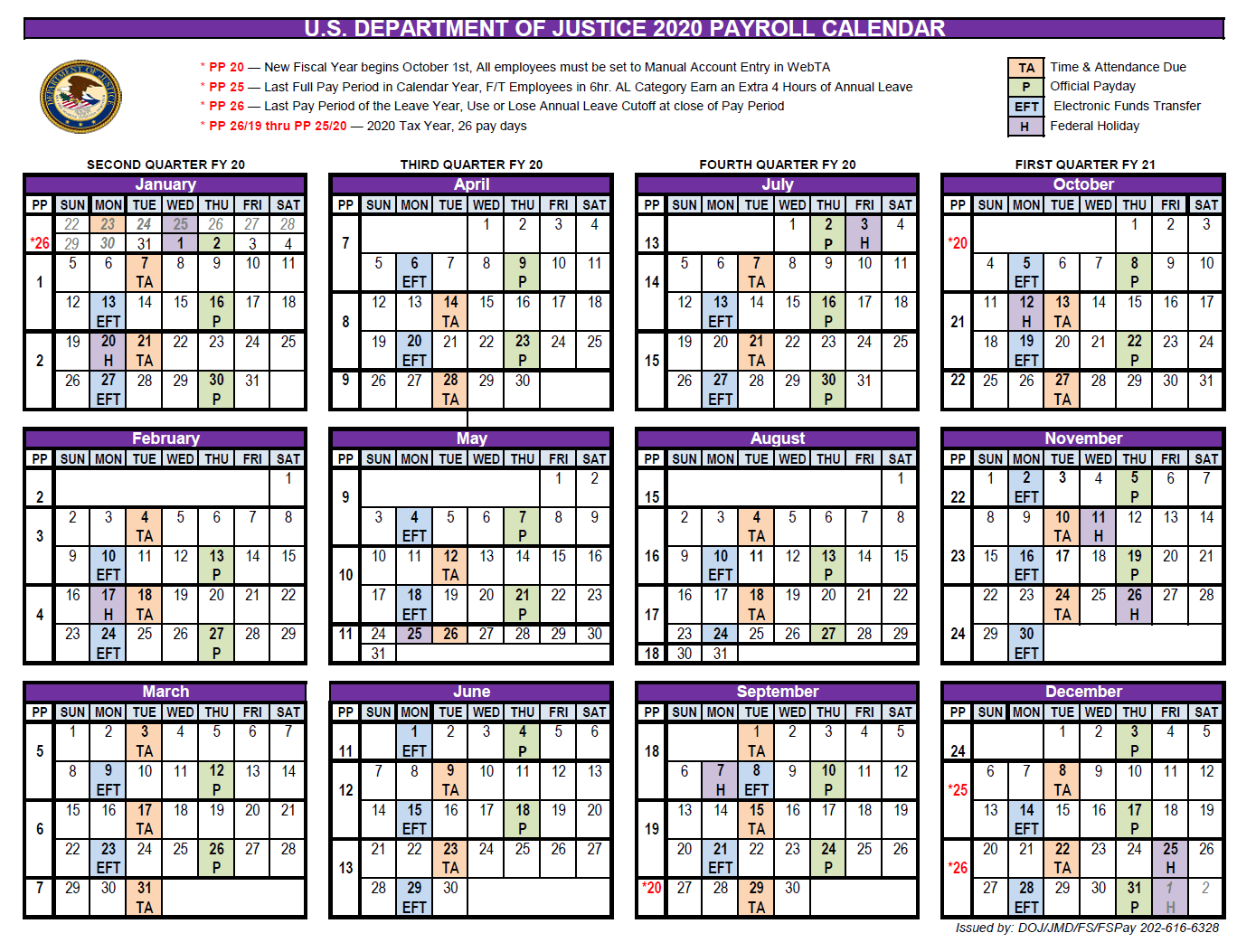 DOJ Payroll Calendar 2022 2022 Payroll Calendar