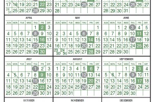 Orange County Payroll Calendar 2023