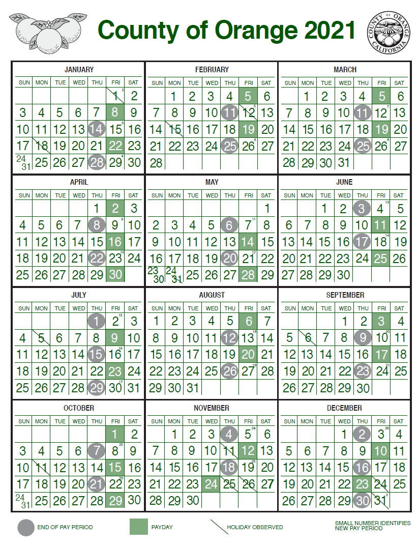 La County Payroll Calendar 2022 November Calendar 2022