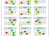 State of South Dakota Payroll Calendar 2023