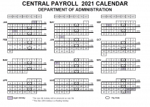 State of Wisconsin Payroll Calendar 2023