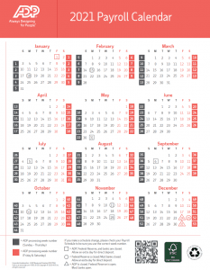 Best Buy Payroll Calendar 2021