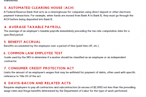 A Quick Guide To Payroll Terminology