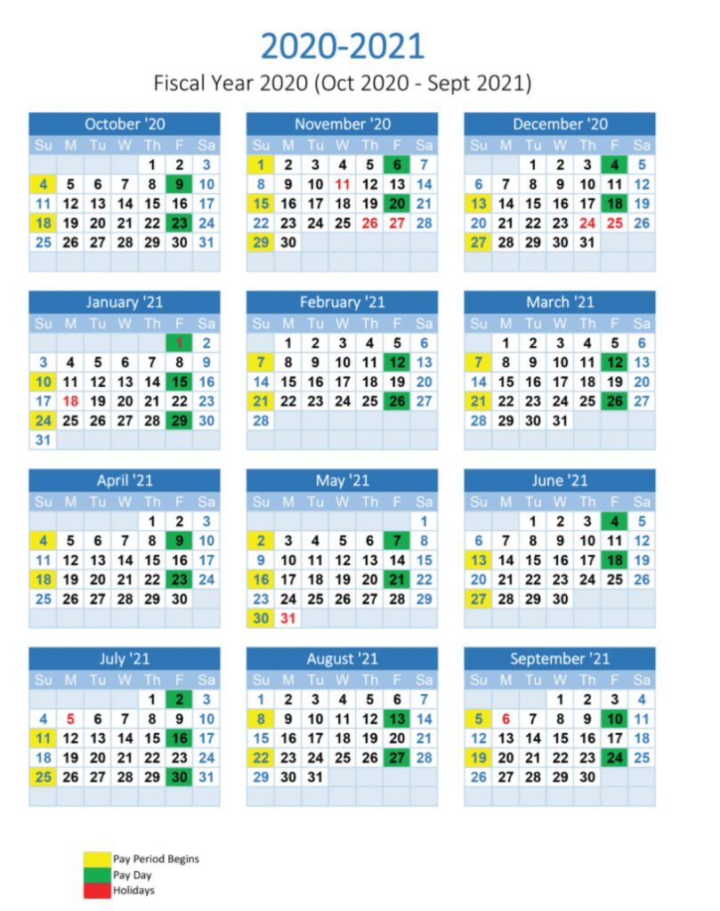 Prattvile City Payroll Calendar 2022