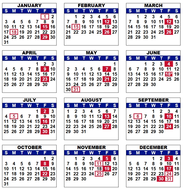 Franklin County Payroll Calendar 2022