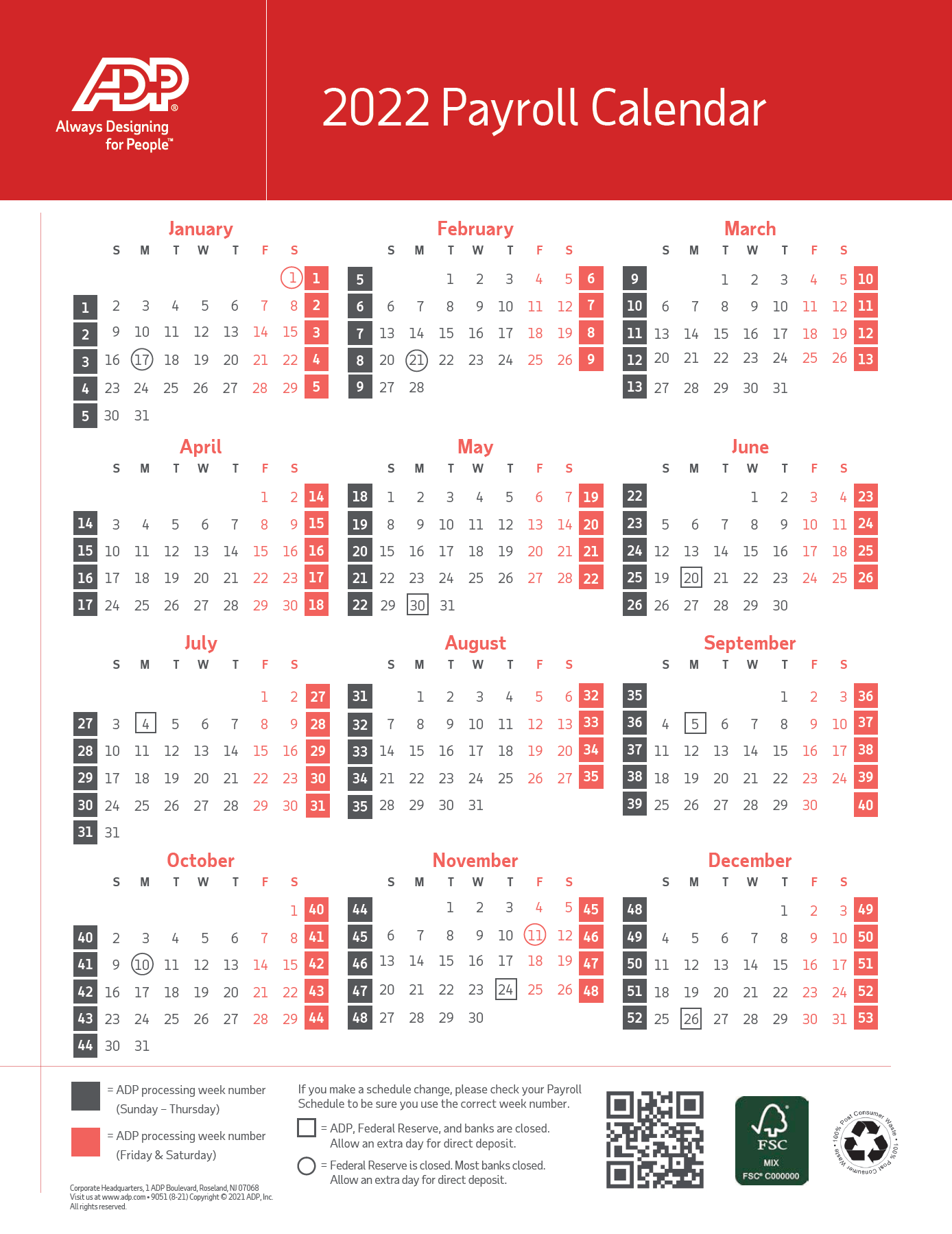 Adp Payroll Calendar 2022 Biweekly.Autozone Payroll Calendar 2022 Payroll Calendar