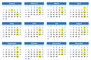 Aramark Payroll Calendar 2022