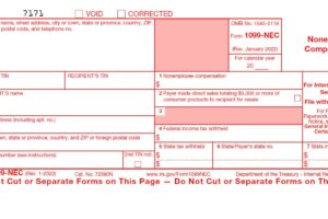 1099 NEC Form | 2024 Payroll Calendar