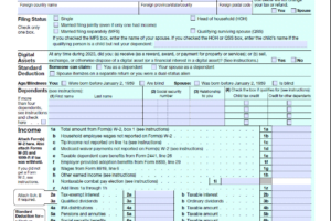 1040 Form 2025 Printable